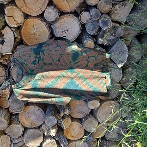 Stylish Green and Brown Men's Dress Shirt